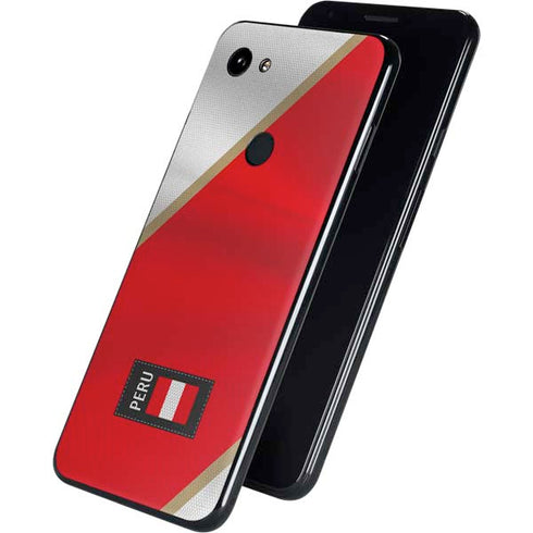 Peru Soccer Flag Google Pixel 3a Skin